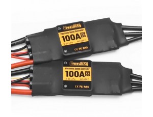 Freewing 100A V2 Dual ESC With 10A UBEC & Reverse Brake Function 